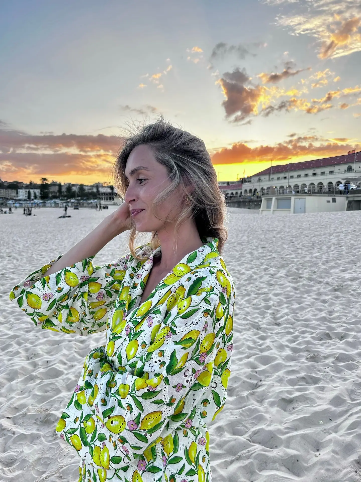 Blije klant zwangerschapsbeeldje MOA